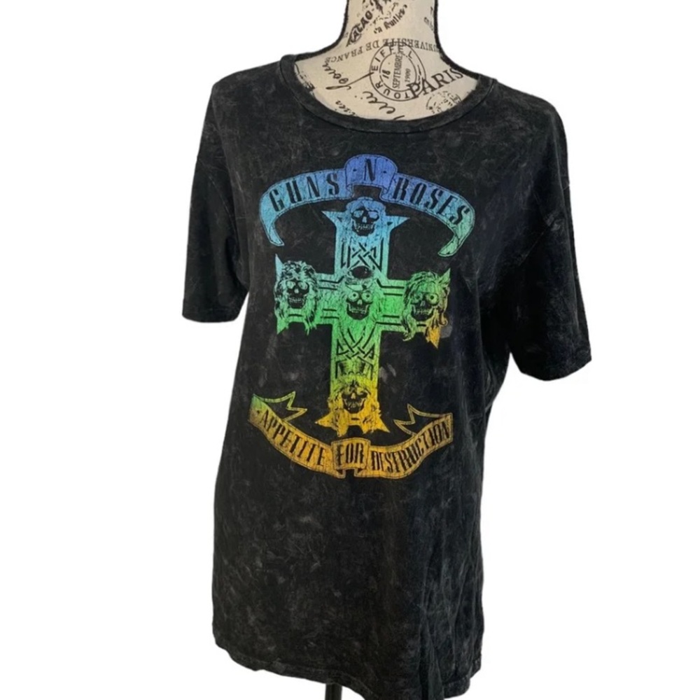 NWT Guns N Roses men’s XL acid wash T-Shirt 
-